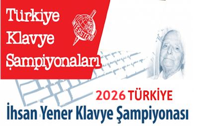 2026 TÜRKİYE İHSAN YENER İNTERNET BİLGİSAYAR  KLAVYE ŞAMPİYONASINA DAVET